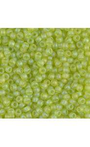 Miyuki rocailles Perlen 8/0 - Matte transparent chartreuse ab 8-143FR